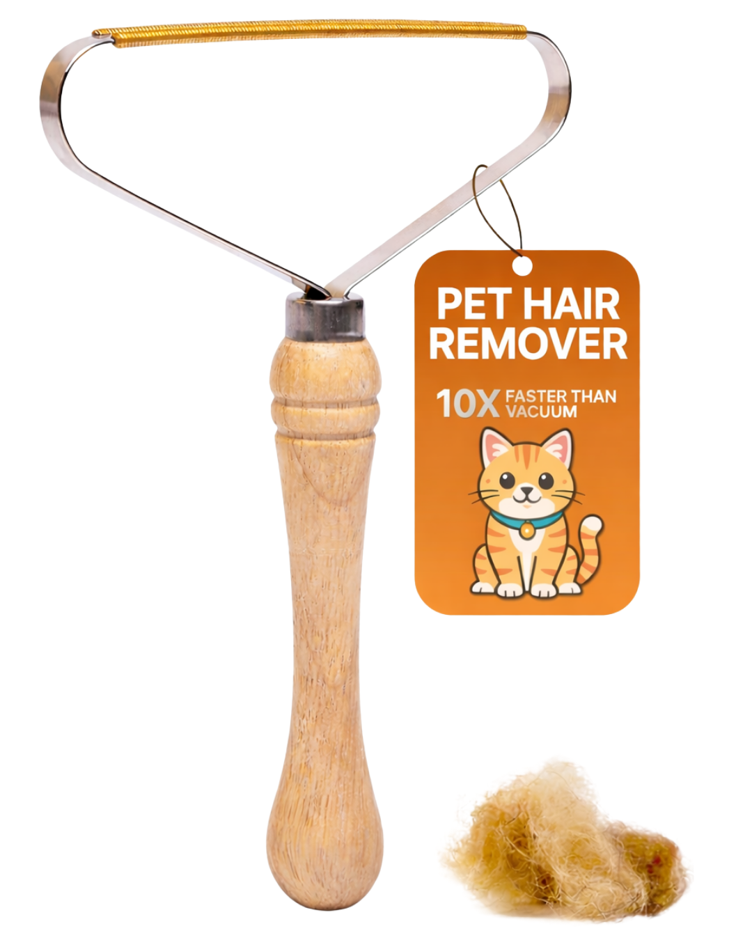 HydroPurr™ Cat Hair Scraper HydroPurr™